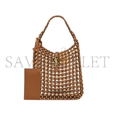 YSL LE 5 À 7 LARGE IN WOOD BEADS 823807KAAAZ9384 (30*35*10cm)